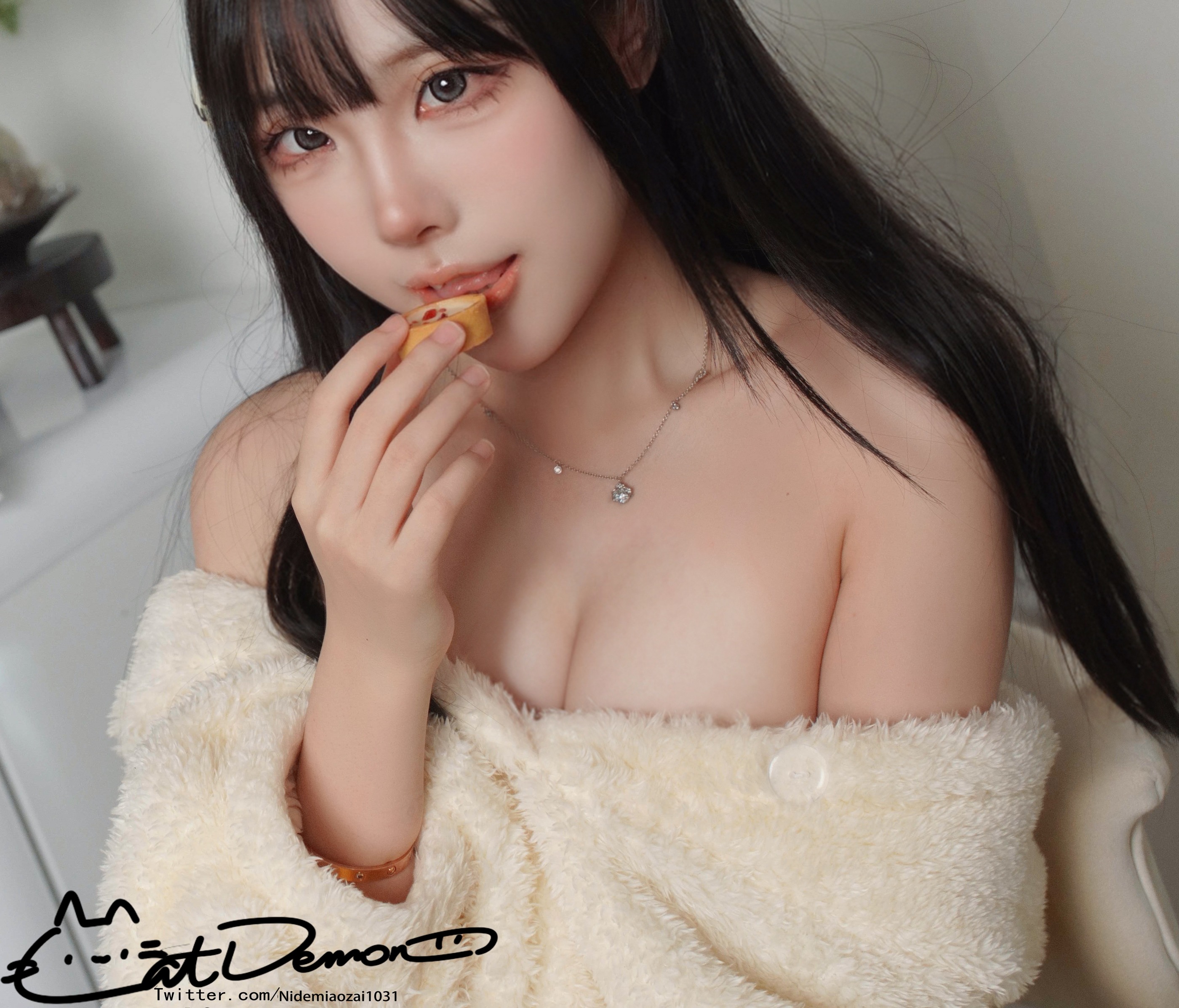 图片[1]-Cat Demon喵崽 – NO.010 小羊咩咩[28P]-XikXak